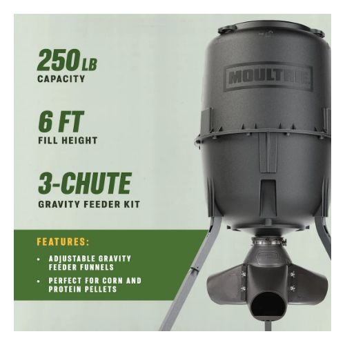 MOULTRIE FEEDER KIT GRAVITY