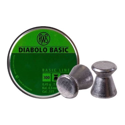 RWS PELLETS 177 DIABOLO BASIC