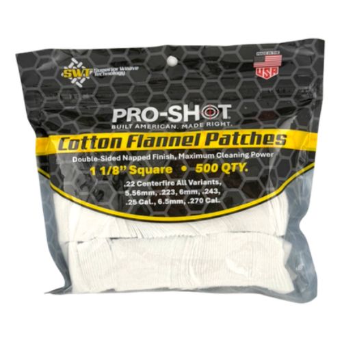 PRO SHOT CLEANING PATCH COTTON