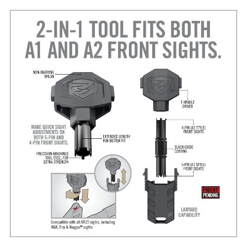 REAL AVID AR15 FRONT SIGHT