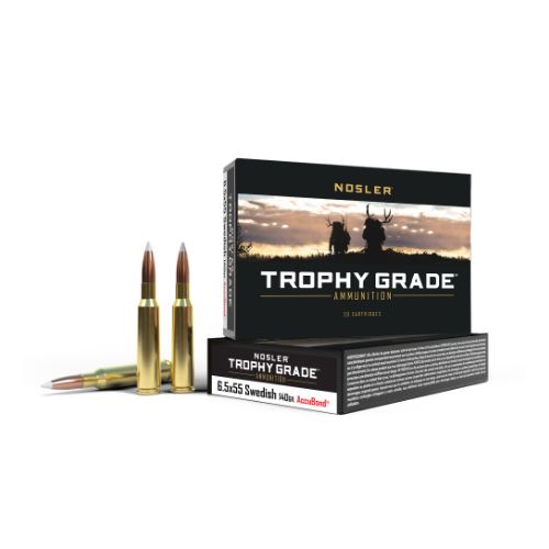 NOSLER TROPHY 6.5X55 MAUSER