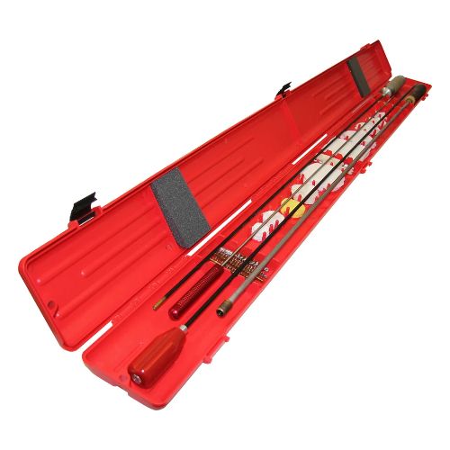 MTM GUN CLEANING ROD CASE RED