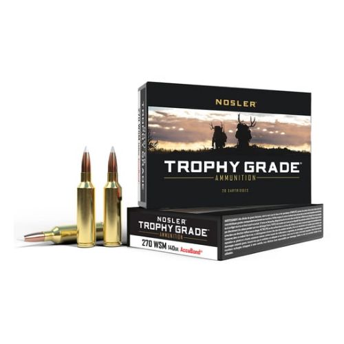 NOSLER TROPHY 270 WSM 140GR