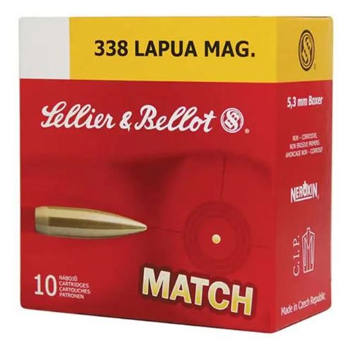 S&B 338 LAPUA MAG MATCH 250GR