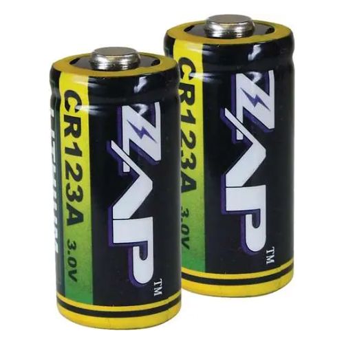 PSP ZAP CR123A BATTERIES