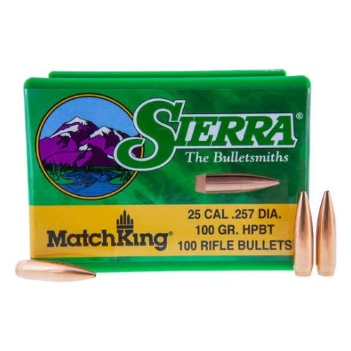 SIERRA BULLETS .25CAL .257