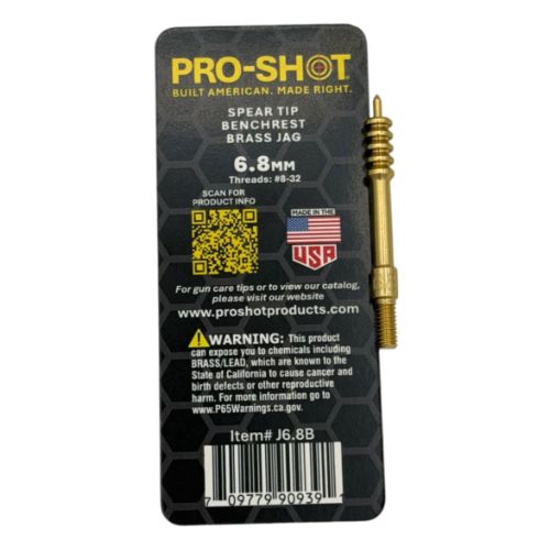 PRO SHOT BRASS JAG W/SPEAR TIP