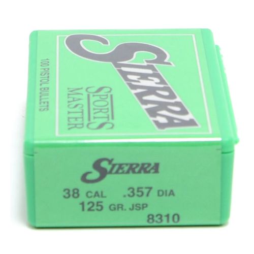 SIERRA BULLETS .38 CAL .357