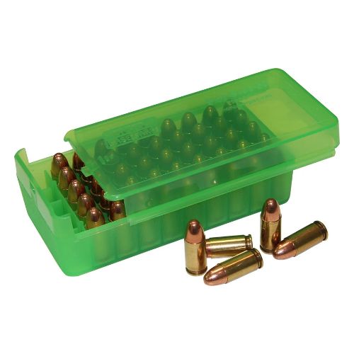 MTM AMMO BOX 9MM LUGER/380ACP