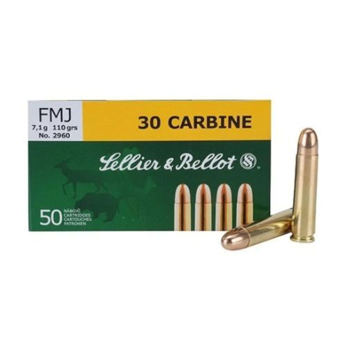 S&B 30 CARBINE 110GR FMJ