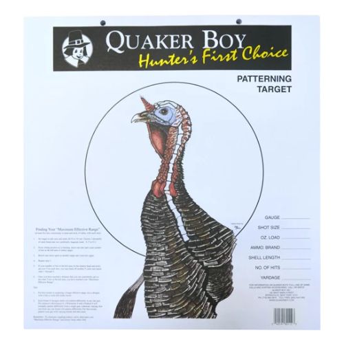 QUAKER BOY PAPER TARGET TURKEY