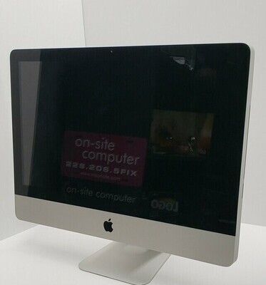 Apple iMac A1311 EMC2389 AIO (Mid 2010) Intel Core i3-540 - 500GB HDD - 8GB DDR3 - Mountain Lion - Refurbished