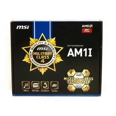 MSI AM1I Mini-ITX AMD Motherboard - Refurbished