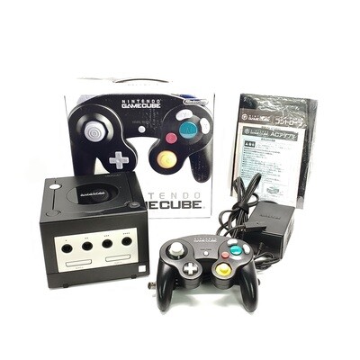 Nintendo GameCube Japanese Import DOL-S-KA(JPN) w/ Original Box, Paperwork, and 2 NTSC-J Games - Used