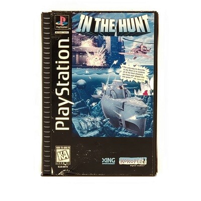 In the Hunt (1995) Long Box Video Game for PS1 - CIB - Used