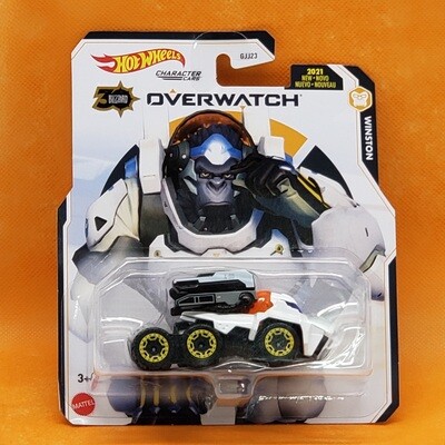 Hot Wheels Character Cars - Overwatch Collection 2021 - Winston - NEW