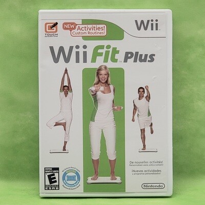 Wii Fit Plus Video Game for Wii - CIB - Used