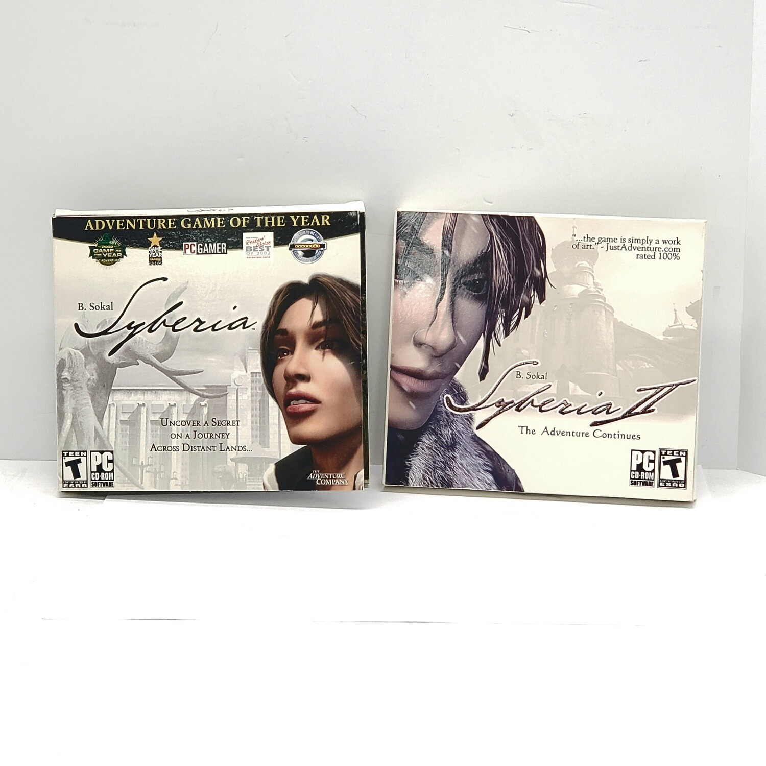 Syberia & Syberia II Video Game for PC - Used