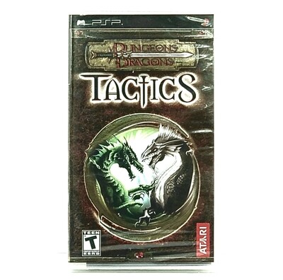 Dungeons & Dragons Tactics Video Game for PSP - Sealed - New