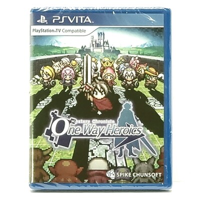 Mystery Chronicle One Way Heroics (Limited Run #21) Video Game for PlayStation Vita - Sealed - New