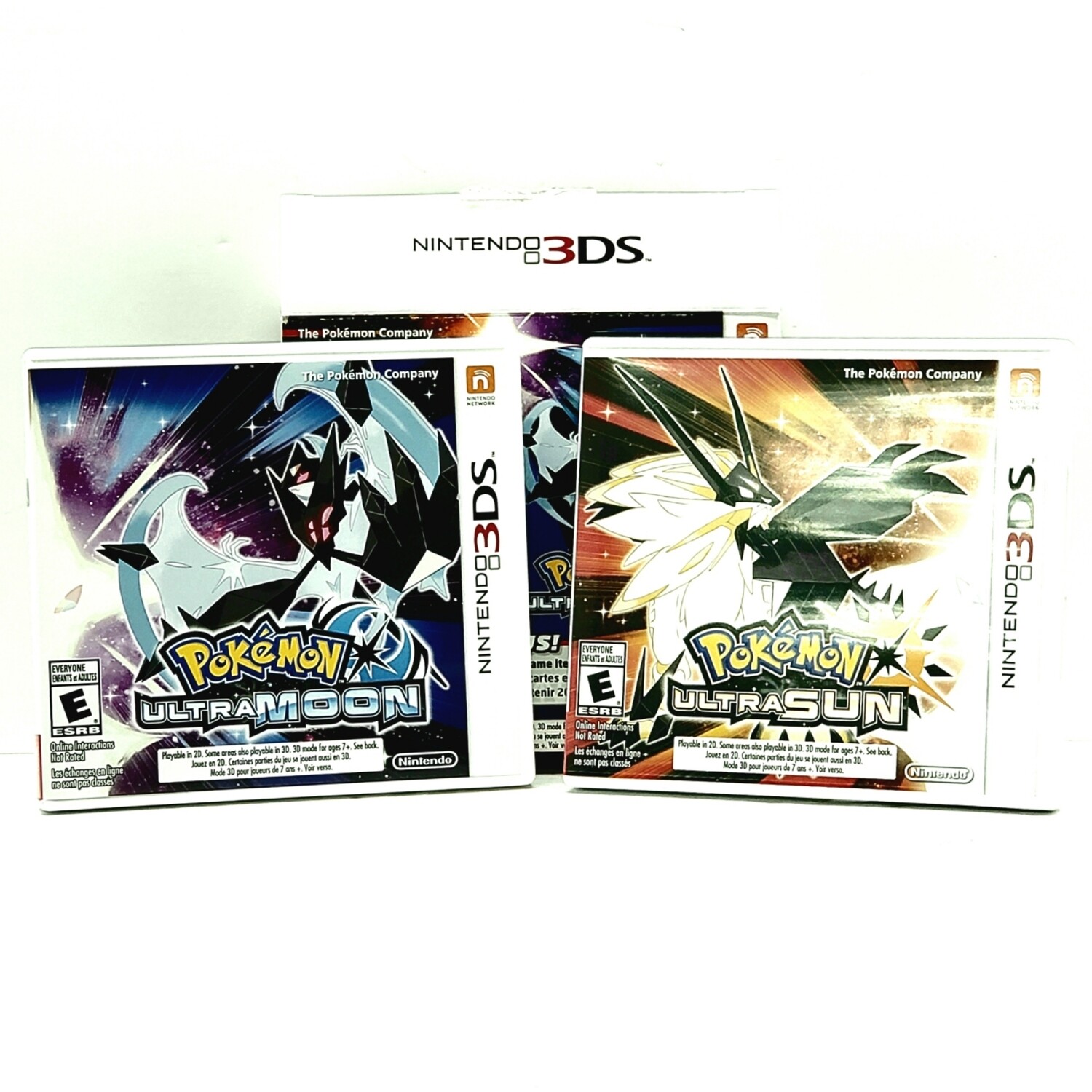 Pokemon Ultra Sun + Pokemon Ultra Moon Veteran Trainer's Dual Pack 3DS