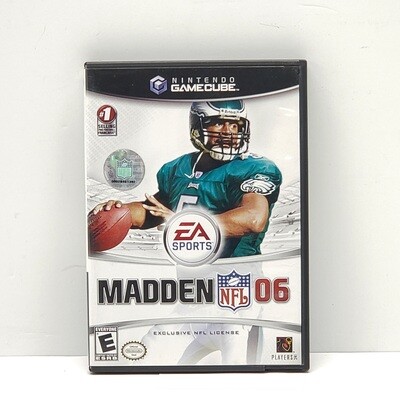Madden NFL 2006 Video Game for Nintendo GameCube - CIB - Used
