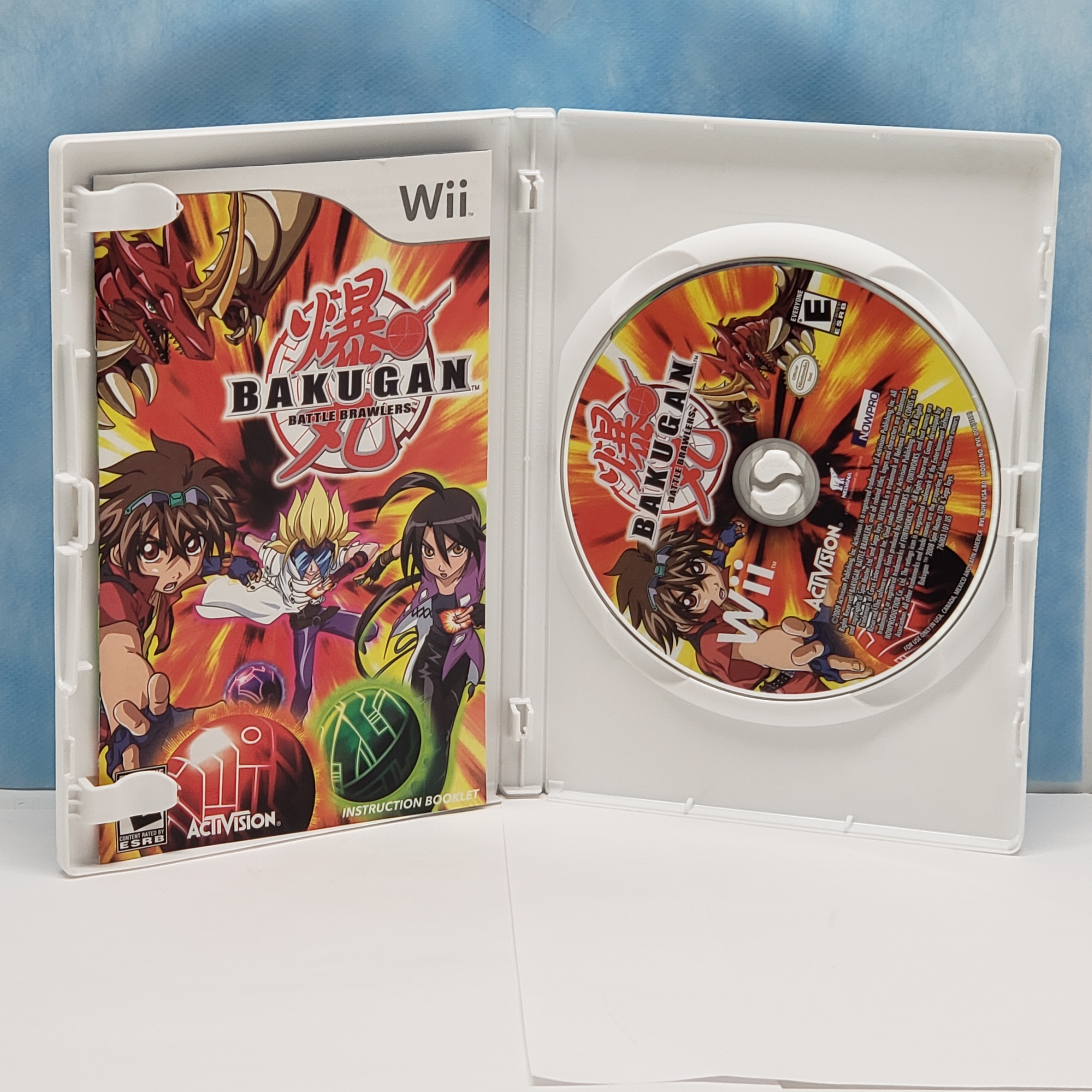 Bakugan Battle Brawlers Video Game for Wii - CIB - Used