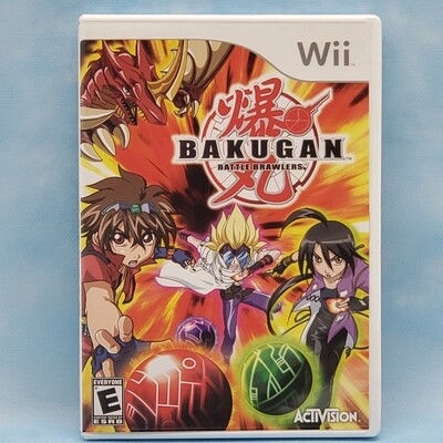 Bakugan Battle Brawlers Video Game for Wii - CIB - Used