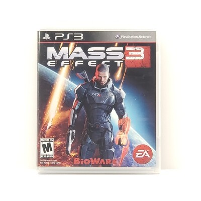 Mass Effect 3 Video Game for PS3 - CIB - Used