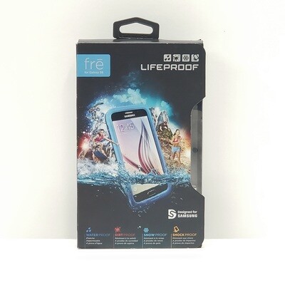 LifeProof FRĒ Samsung Galaxy S6 Waterproof Case - Retail Packaging - BASE JUMP BLUE - Used