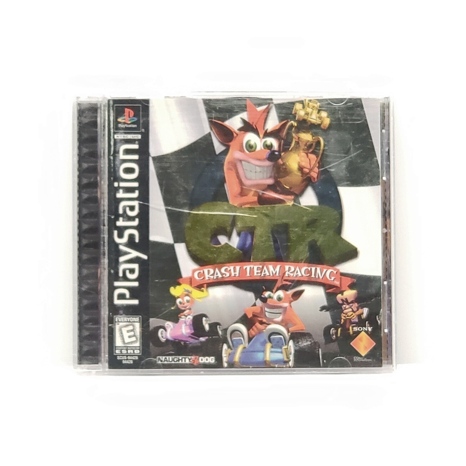 CTR Crash Team Racing Video Game for PS1 CIB Used
