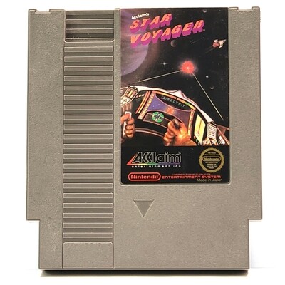 Star Voyager Video Game for Nintendo NES - Used