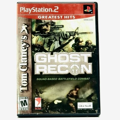 Tom Clancy's Ghost Recon Greatest Hits Video Game for PS2 - CIB - Used