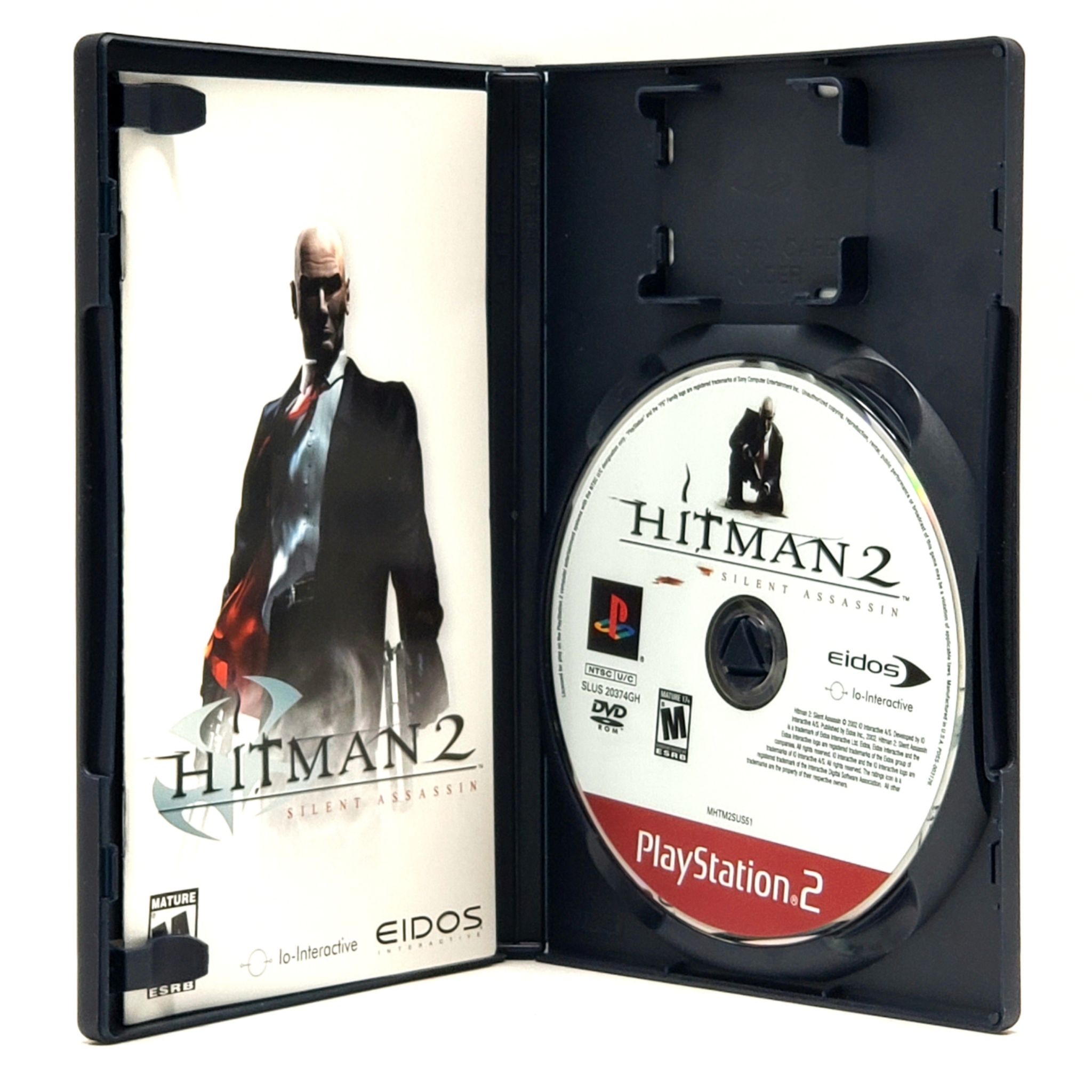 Hitman 2: Silent Assassin Greatest Hits Video Game for PS2 - CIB - Used