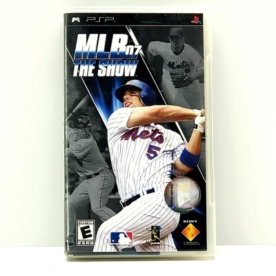 MLB 07 The Show Video Game for PSP - CIB - Used