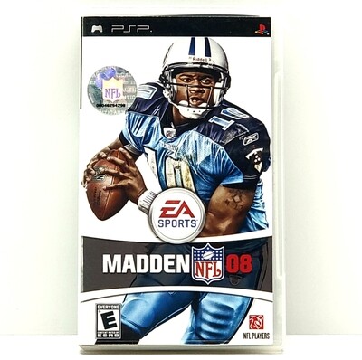Madden NFL 08 Video Game for PSP - CIB - Used