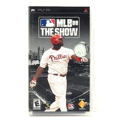 MLB 08 The Show Video Game for PSP - CIB - Used