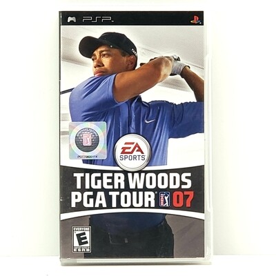 Tiger Woods PGA Tour 07 Video Game for PSP - CIB - Used