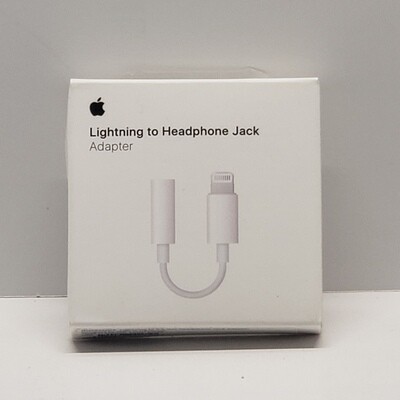 Apple Lightning to 3.5mm Headphone Jack Adapter Model A1749 - New