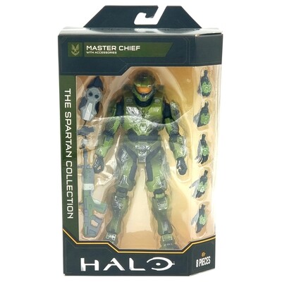 World of Halo Infinite Spartan Collection Series 3 Master Chief w/ Accessories - New