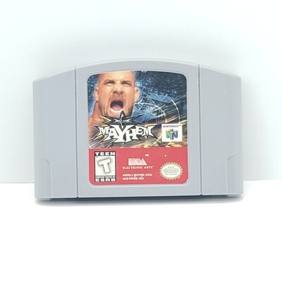 WCW Mayhem Video Game for N64 - Used