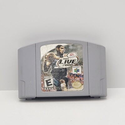 NBA Live 2000 Video Game for N64 - Used