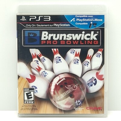 Brunswick Pro Bowling Video Game for PS3 - Used