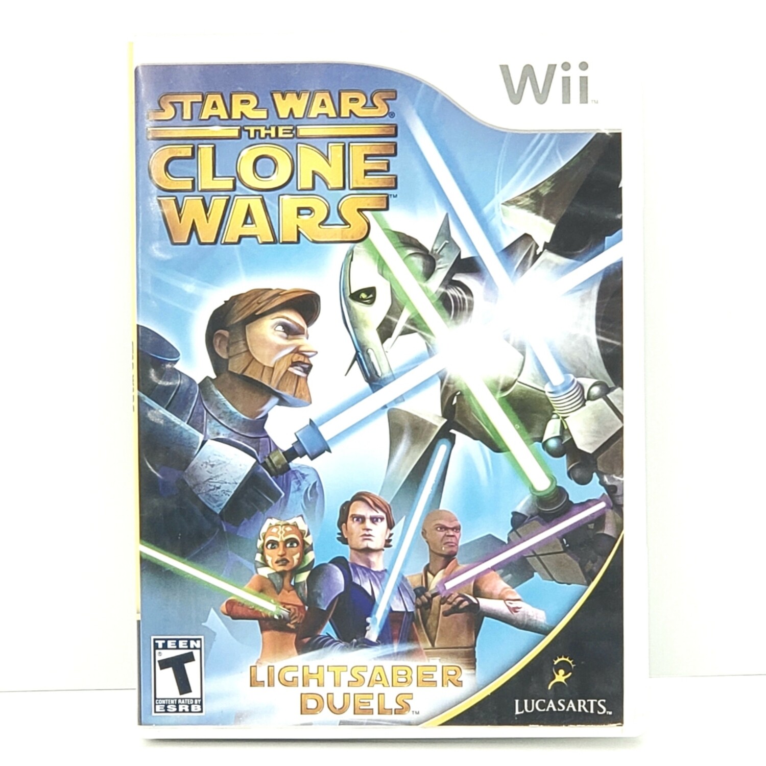 Star Wars the Clone Wars: Lightsaber Duels Video Game for Wii - CIB - 
 Used