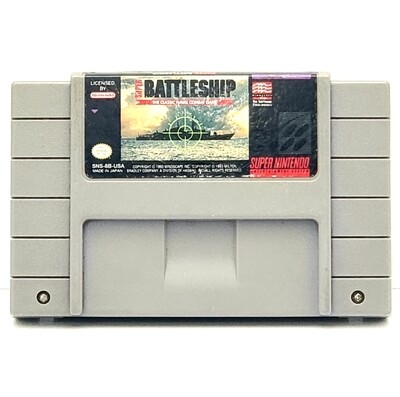 Super Battleship Video Game for SNES Super Nintendo - Used