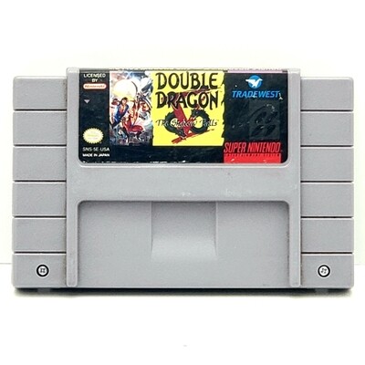 Double Dragon V: The Shadow Falls Video Game for SNES Super Nintendo - Used