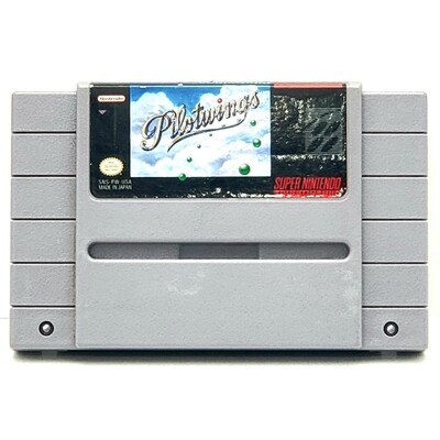 Pilotwings Video Game for SNES Super Nintendo - Used