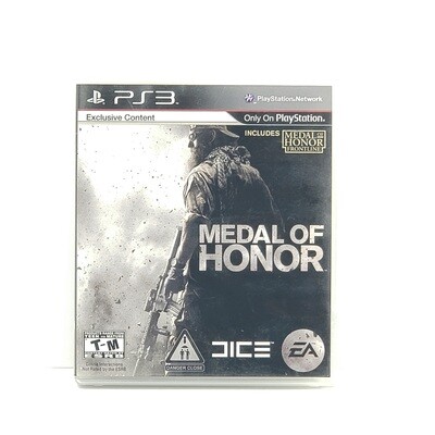 Medal of Honor Video Game for PS3 - Used