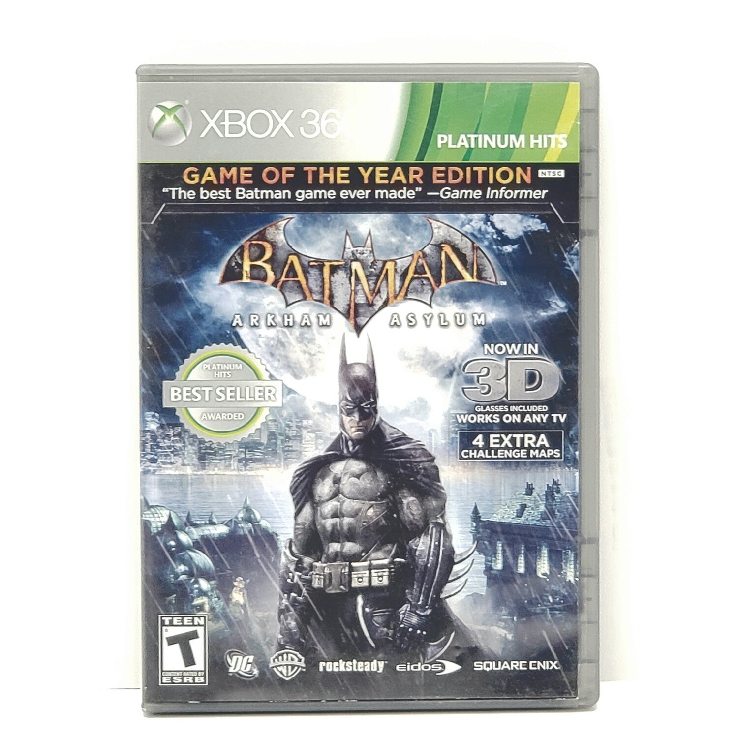 Xbox Batman: Arkham Asylum Games