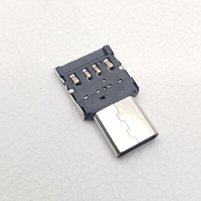 Type-C USB-C to USB 2.0 On The Go - OTG - Adapter - New